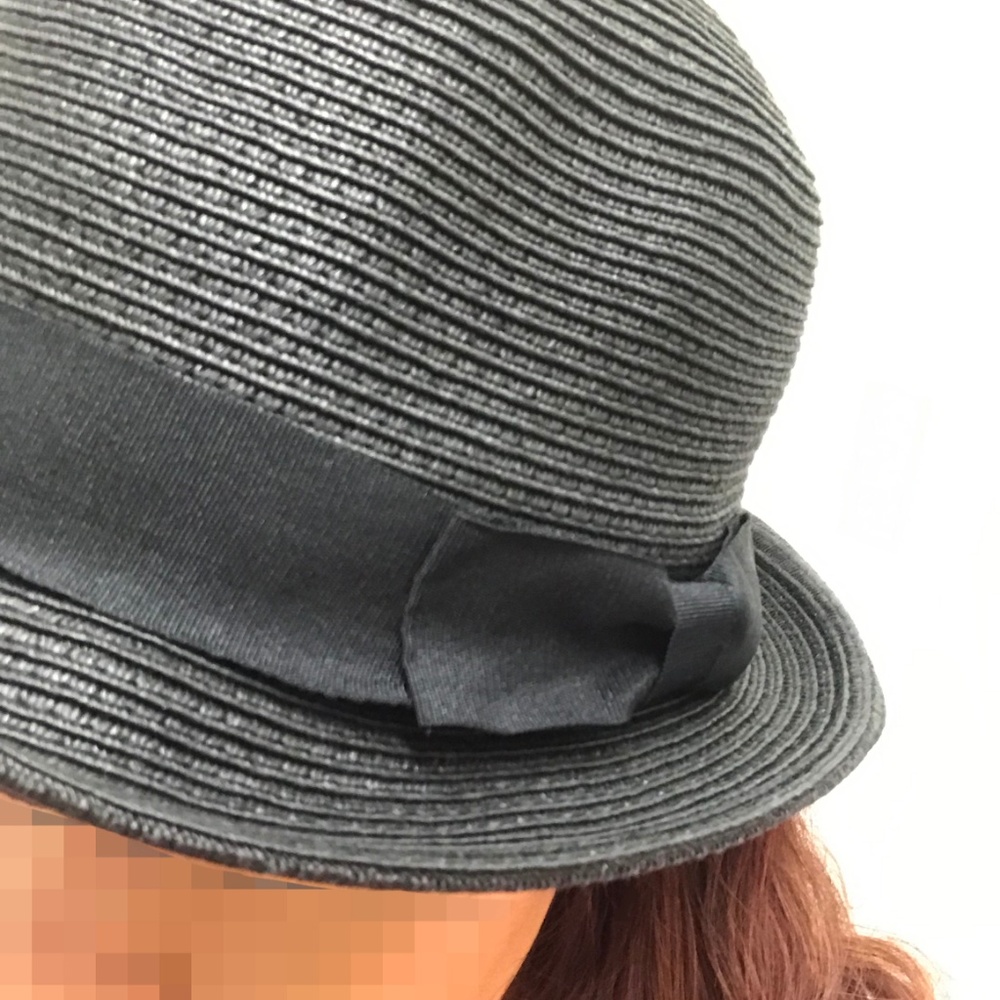 [NWT] Acceessorize Black Summer Fedora(XL)